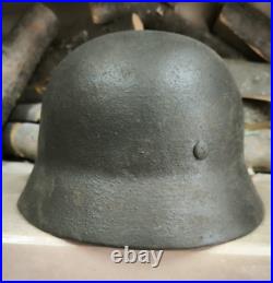 Helmet german original nice helmet M40 size 64 original WW2 WWII Free Shipping