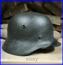 Helmet german original nice helmet M40 size 64 original WW2 WWII Free Shipping Helmet german original nice helmet M40 size 64 original WW2 WWII Free Shipping