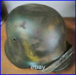 Helmet german original nice helmet M40 size 64 original WW2 WWII Free Shipping