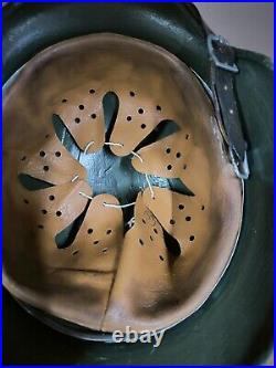 Helmet german original nice helmet M40 size 64 original WW2 WWII Free Shipping