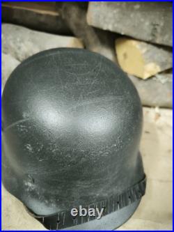 Helmet german original nice helmet M40 size 64 original WW2 WWII Free Shipping Helmet german original nice helmet M40 size 64 original WW2 WWII Free Shipping