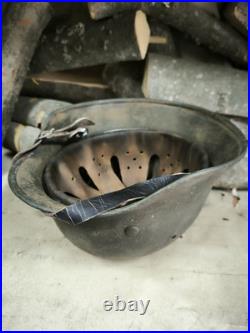 Helmet german original nice helmet M40 size 64 original WW2 WWII Free Shipping