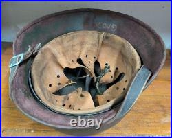 Helmet german original nice helmet M40 size 64 original WW2 WWII have a number