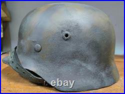 Helmet german original nice helmet M40 size 64 original WW2 WWII have a number
