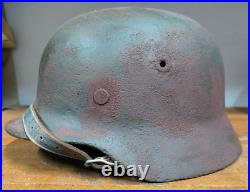 Helmet german original nice helmet M40 size 64 original WW2 WWII have a number