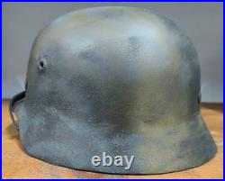 Helmet german original nice helmet M40 size 64 original WW2 WWII have a number