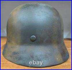 Helmet german original nice helmet M40 size 64 original WW2 WWII have a number