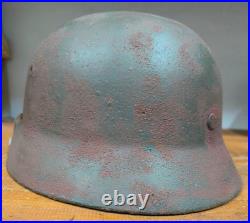 Helmet german original nice helmet M40 size 64 original WW2 WWII have a number