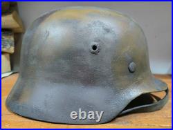 Helmet german original nice helmet M40 size 64 original WW2 WWII have a number