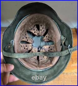 Helmet german original nice helmet M40 size 64 original WW2 WWII have a number