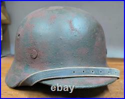 Helmet german original nice helmet M40 size 64 original WW2 WWII have a number