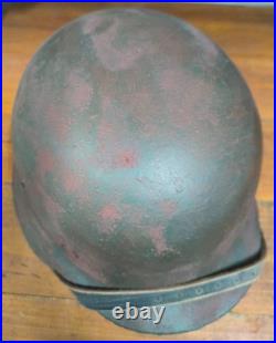 Helmet german original nice helmet M40 size 64 original WW2 WWII have a number