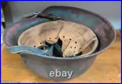 Helmet german original nice helmet M40 size 64 original WW2 WWII have a number