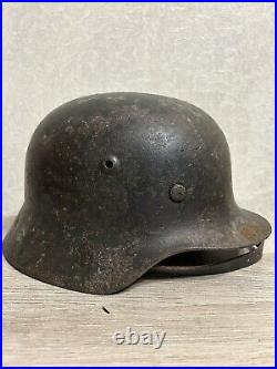 Helmet german original nice helmet M40 size 64 original paint WW2 WWII