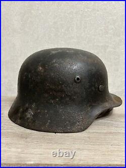 Helmet german original nice helmet M40 size 64 original paint WW2 WWII