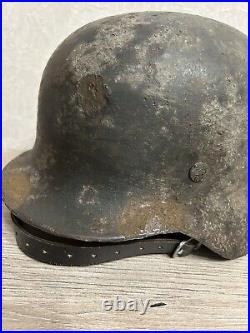 Helmet german original nice helmet M40 size 64 original paint WW2 WWII