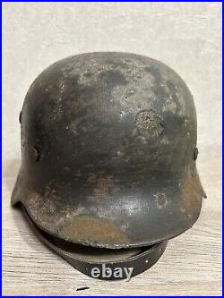 Helmet german original nice helmet M40 size 64 original paint WW2 WWII