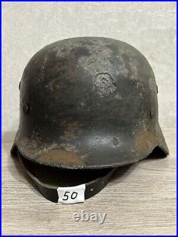 Helmet german original nice helmet M40 size 64 original paint WW2 WWII