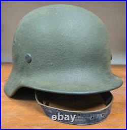 Helmet german original nice helmet M40 size 64 stamp WW2 WWII