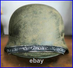 Helmet german original nice helmet M40 size 64 stamp WW2 WWII