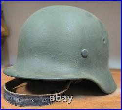 Helmet german original nice helmet M40 size 64 stamp WW2 WWII