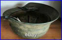 Helmet german original nice helmet M40 size 64 stamp WW2 WWII
