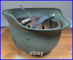 Helmet german original nice helmet M40 size 64 stamp WW2 WWII