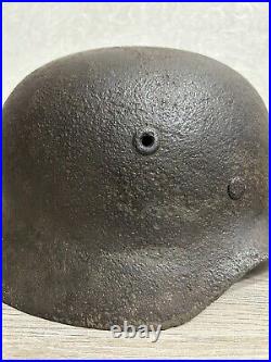 Helmet german original nice helmet M40 size 64 without restoration WW2 WWII