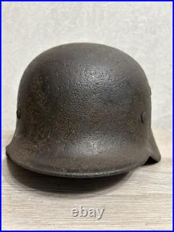 Helmet german original nice helmet M40 size 64 without restoration WW2 WWII Helmet german original nice helmet M40 size 64 without restoration WW2 WWII