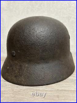 Helmet german original nice helmet M40 size 64 without restoration WW2 WWII Helmet german original nice helmet M40 size 64 without restoration WW2 WWII