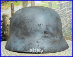 Helmet german original nice helmet M40 size 66 WW2 WWII have a number