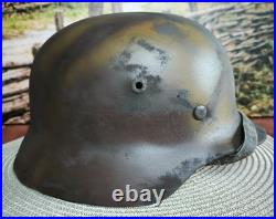 Helmet german original nice helmet M40 size 66 WW2 WWII have a number