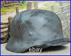 Helmet german original nice helmet M40 size 66 WW2 WWII have a number