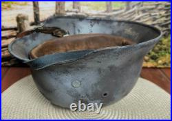 Helmet german original nice helmet M40 size 66 WW2 WWII have a number