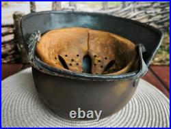 Helmet german original nice helmet M40 size 66 WW2 WWII have a number