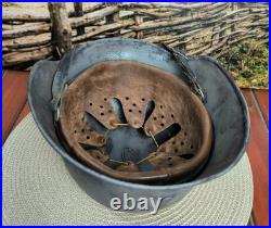Helmet german original nice helmet M40 size 66 WW2 WWII have a number