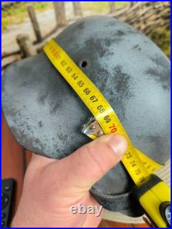 Helmet german original nice helmet M40 size 66 WW2 WWII have a number