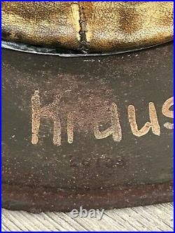 Helmet german original nice helmet M40 size 66 have a number WW2 WWII