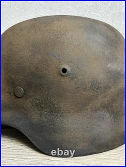 Helmet german original nice helmet M40 size 66 have a number WW2 WWII