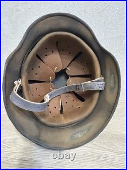 Helmet german original nice helmet M40 size 66 have a number WW2 WWII