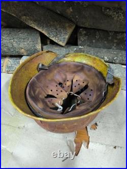 Helmet german original nice helmet M40 size 66 original WW2 WWII Helmet german original nice helmet M40 size 66 original WW2 WWII