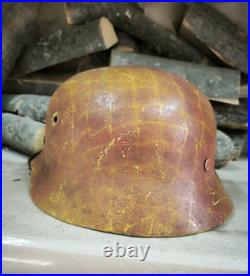 Helmet german original nice helmet M40 size 66 original WW2 WWII Free Shipping