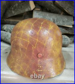 Helmet german original nice helmet M40 size 66 original WW2 WWII Free Shipping