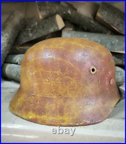 Helmet german original nice helmet M40 size 66 original WW2 WWII Free Shipping