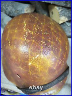 Helmet german original nice helmet M40 size 66 original WW2 WWII Free Shipping