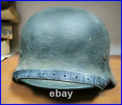 Helmet german original nice helmet M40 size 66 stamp WW2 WWII Free Shipping