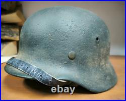 Helmet german original nice helmet M40 size 66 stamp WW2 WWII Free Shipping