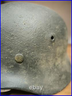 Helmet german original nice helmet M40 size 66 stamp WW2 WWII Free Shipping