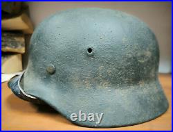 Helmet german original nice helmet M40 size 66 stamp WW2 WWII Free Shipping
