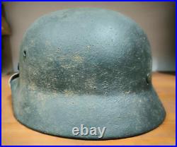 Helmet german original nice helmet M40 size 66 stamp WW2 WWII Free Shipping